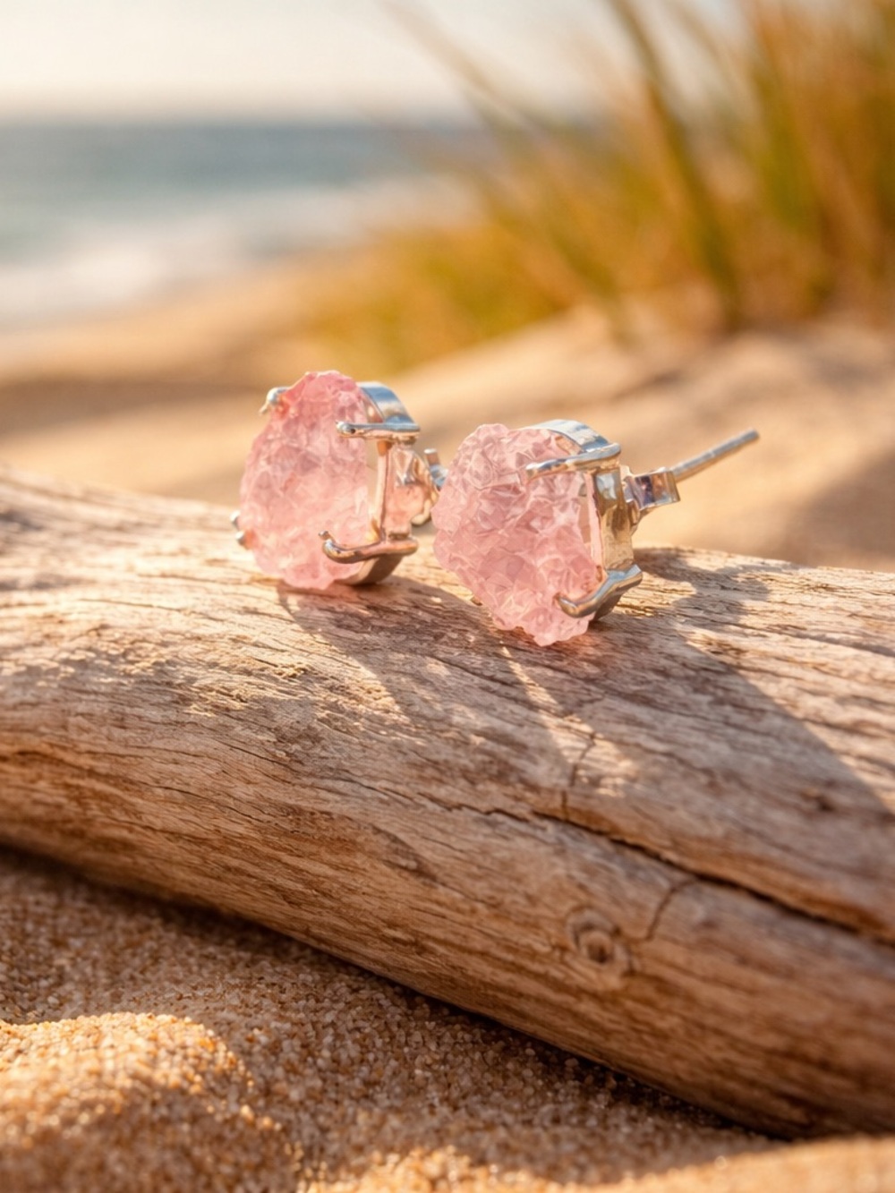 Morganite Earrings - Picture 5 of 13
